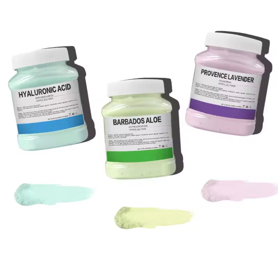 350g Hydrating Brightening Soft Mask Powder Rose Petal Crystal Jelly Mask