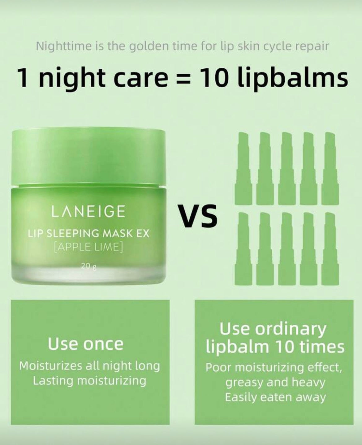 Laneige k beauty 20g lip sleeping mask