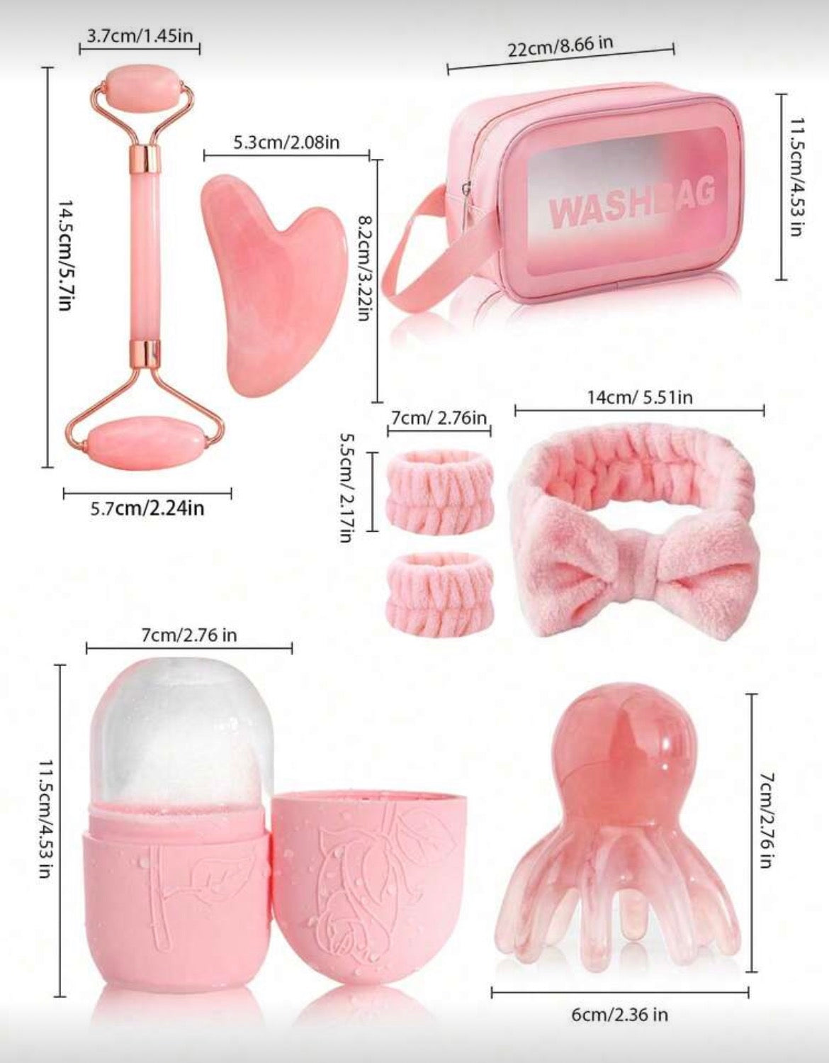 11pcs facial beauty tool