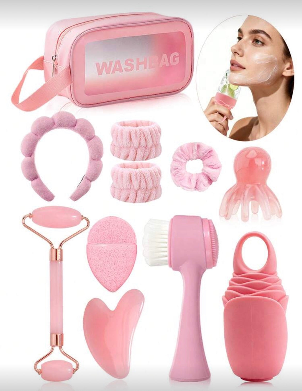 11pcs facial beauty tool