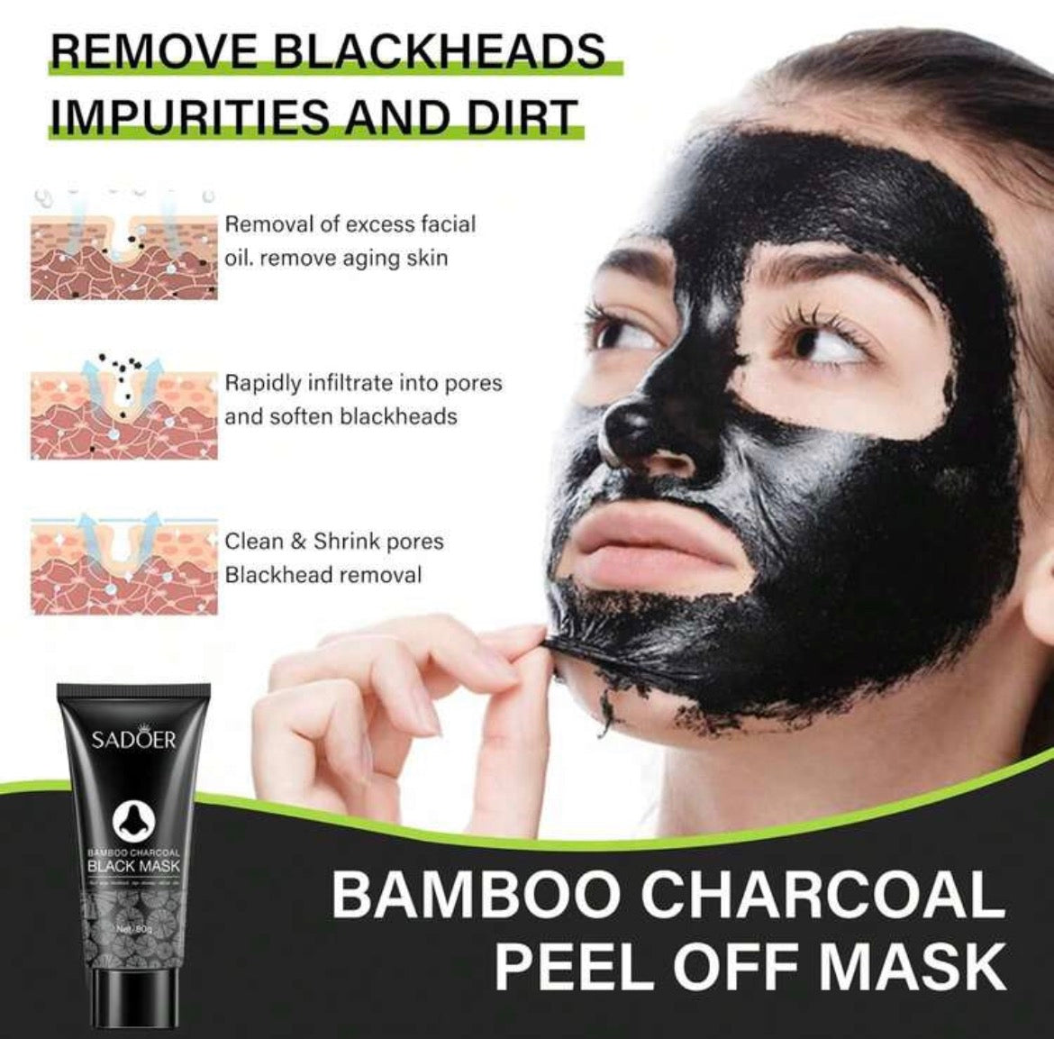 Blackhead remover mask